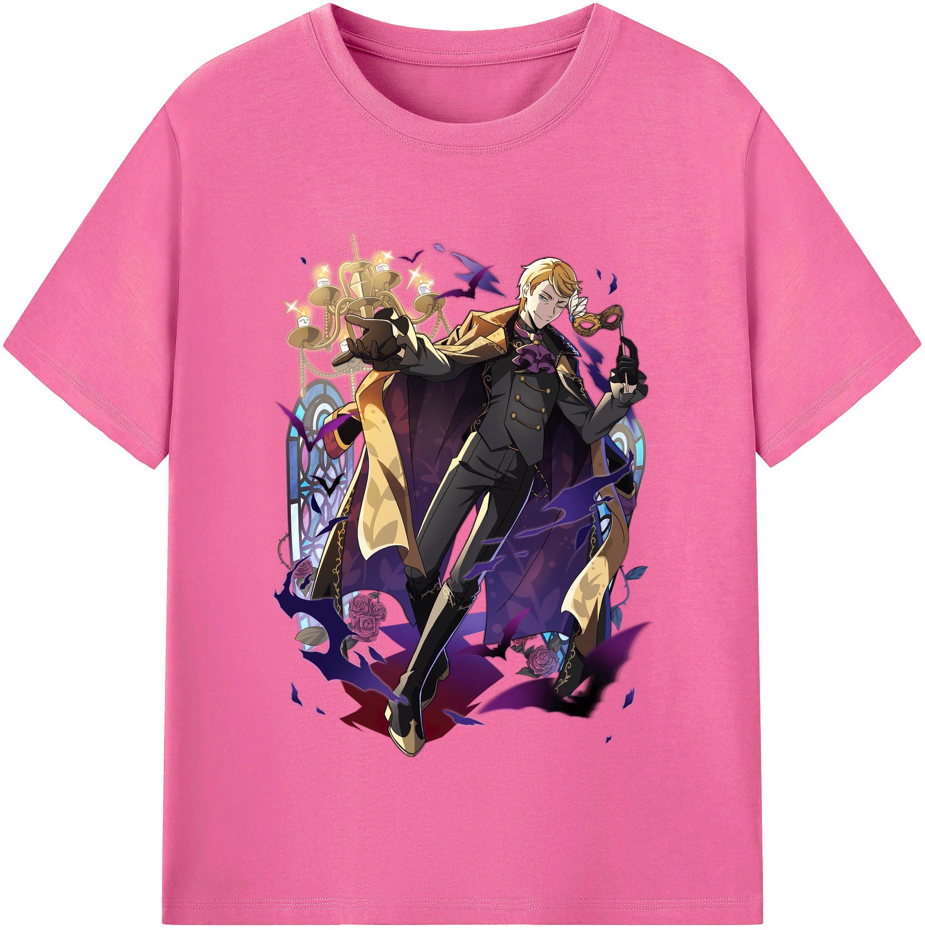（画像用） 文豪ストレイドッグス Bungo Stray Dogs レディースカジュアルプリントTシャツ（綿100％）